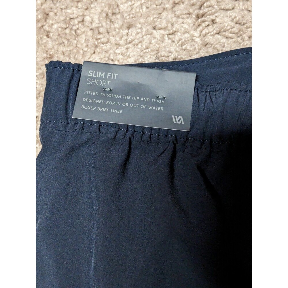 VRST Resort Shorts Men's Size XL Navy Blue 5" Lined 4-WAY STRETCH NWT $55 - Picture 5 of 5